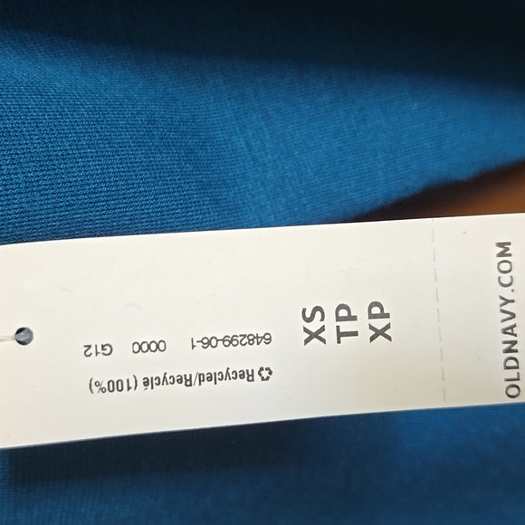 Old Navy-Blue pullover fitted dress with 3/4 sleeves Sz XS NWT - Picture 4 of 9